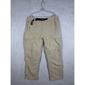 The North Face Paramount Peak Convertible Cargo Hiking Pants Mens XL Khaki Beige